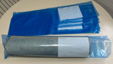 Store Supplies: Blue Print / Poster Storage and Handling Bags. 8" x 31" with Die Cut Handle Packed: 250 Bags.