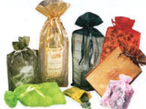 Organza Bags: Organza Pouch with Ribbon Draw. 4 Sizes. 10 Bags per Bundle.  SAVE!! Pricing from $1.88 to $3.65 a Bundle