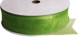 Ribbon: Simply Sheer Organza.  Very Popular Ribbon in the Gift & Apparel Industry. Popular Colors!